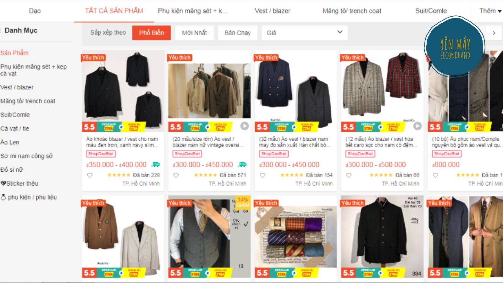 Hiệu đồ 90s – shop bán đồ 2 hand trên shopee