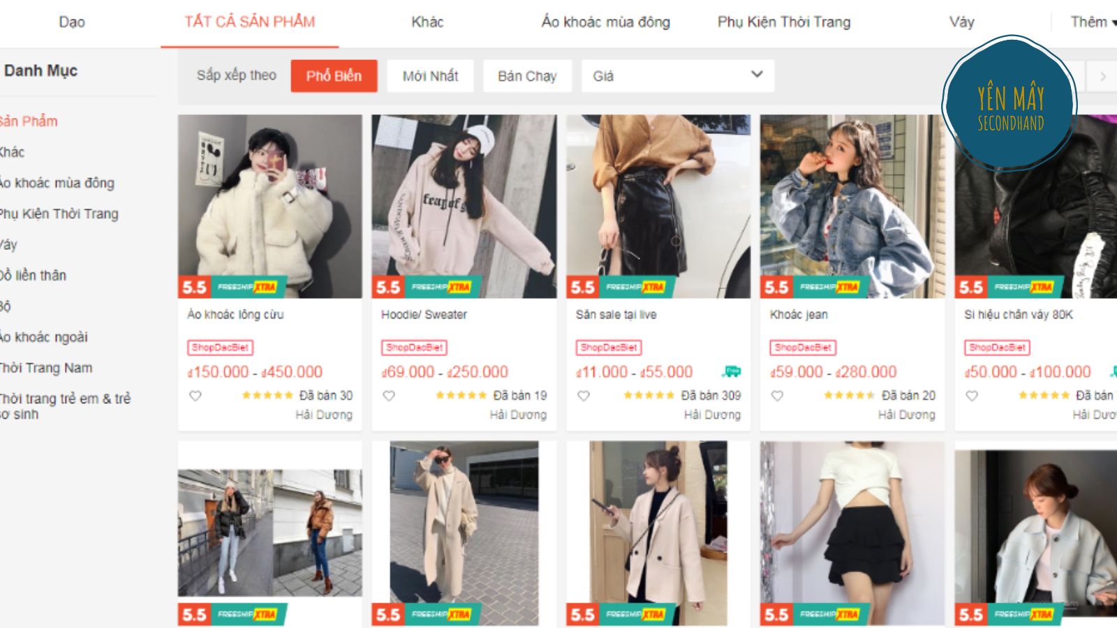 Linh Tran Boutique - Shop chuyên cung cấp mặc hàng quần áo 2hand