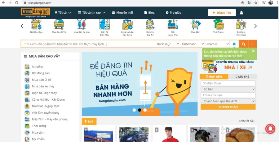 Trangdangtin.com (Trang đăng tin)