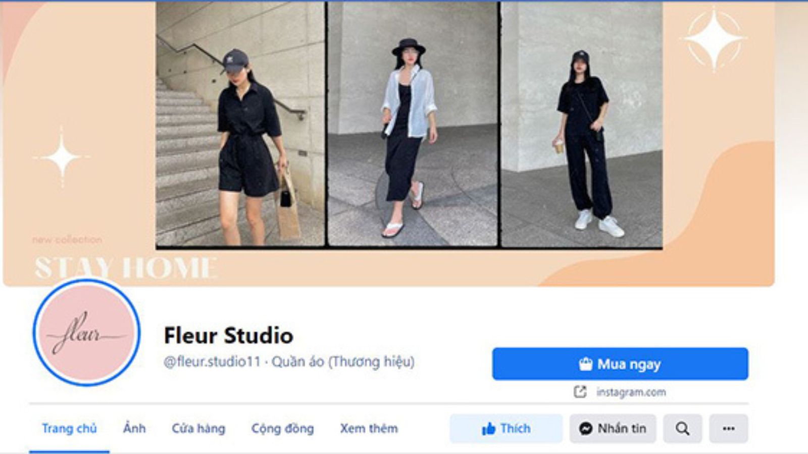 Shop Quần áo Online Nổi Tiếng Trên Facebook. 