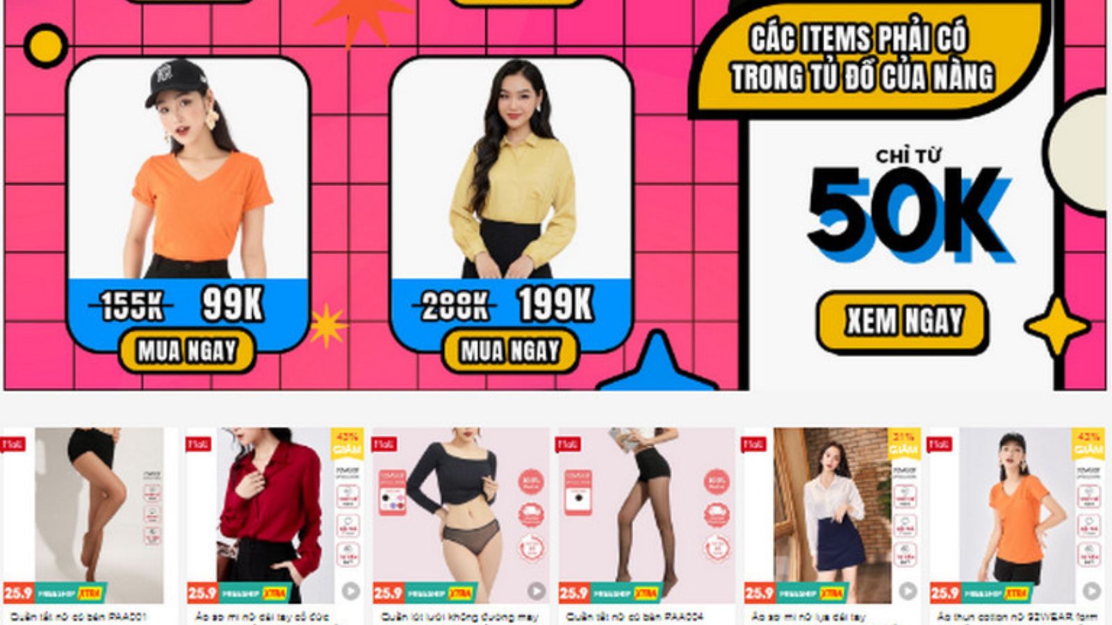 Shop Quần áo Uy Tín Trên Shopee (6)