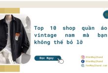 Ảnh đại diện của bài viết top 10 shop quần áo vintage nam