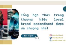 ảnh avatar bài viết local brand secondhand