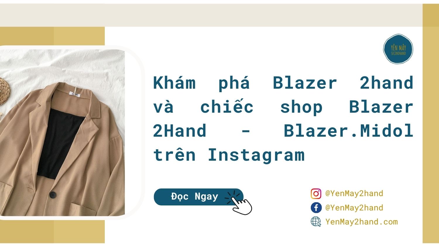 Ảnh đại diện của bài viết blazer 2hand