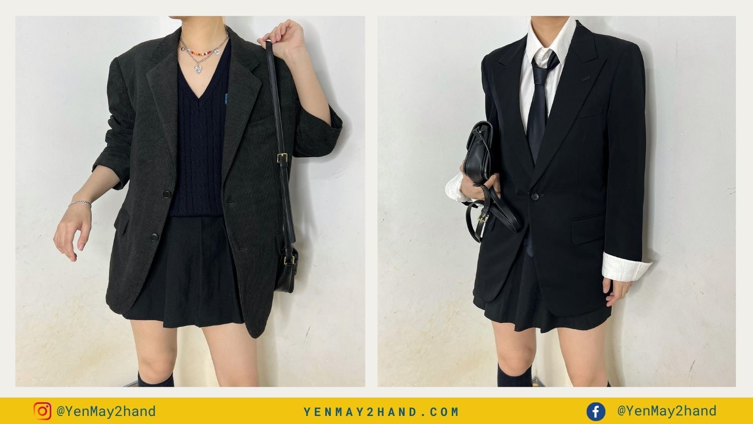 2 mẫu blazer 2hand tại blazer.midol