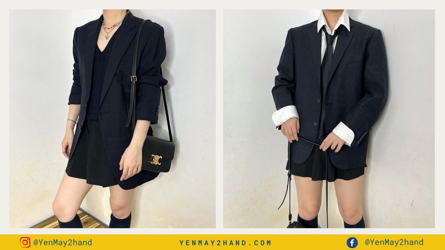 blazer 2hand đen của blazer.midol2