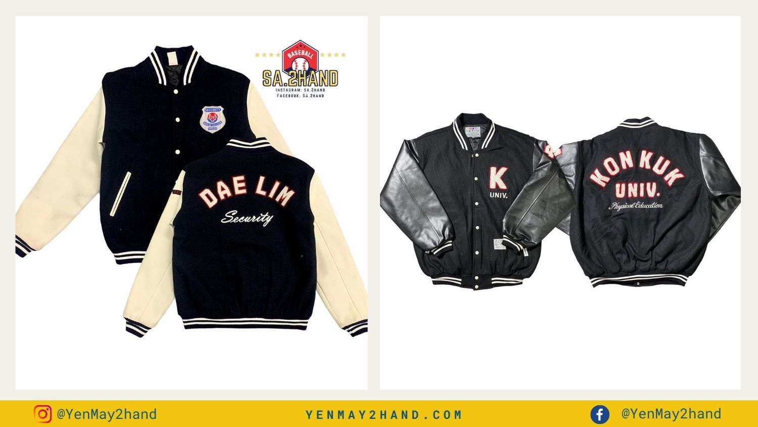 varsity jacket 2hand ở sa.2hand