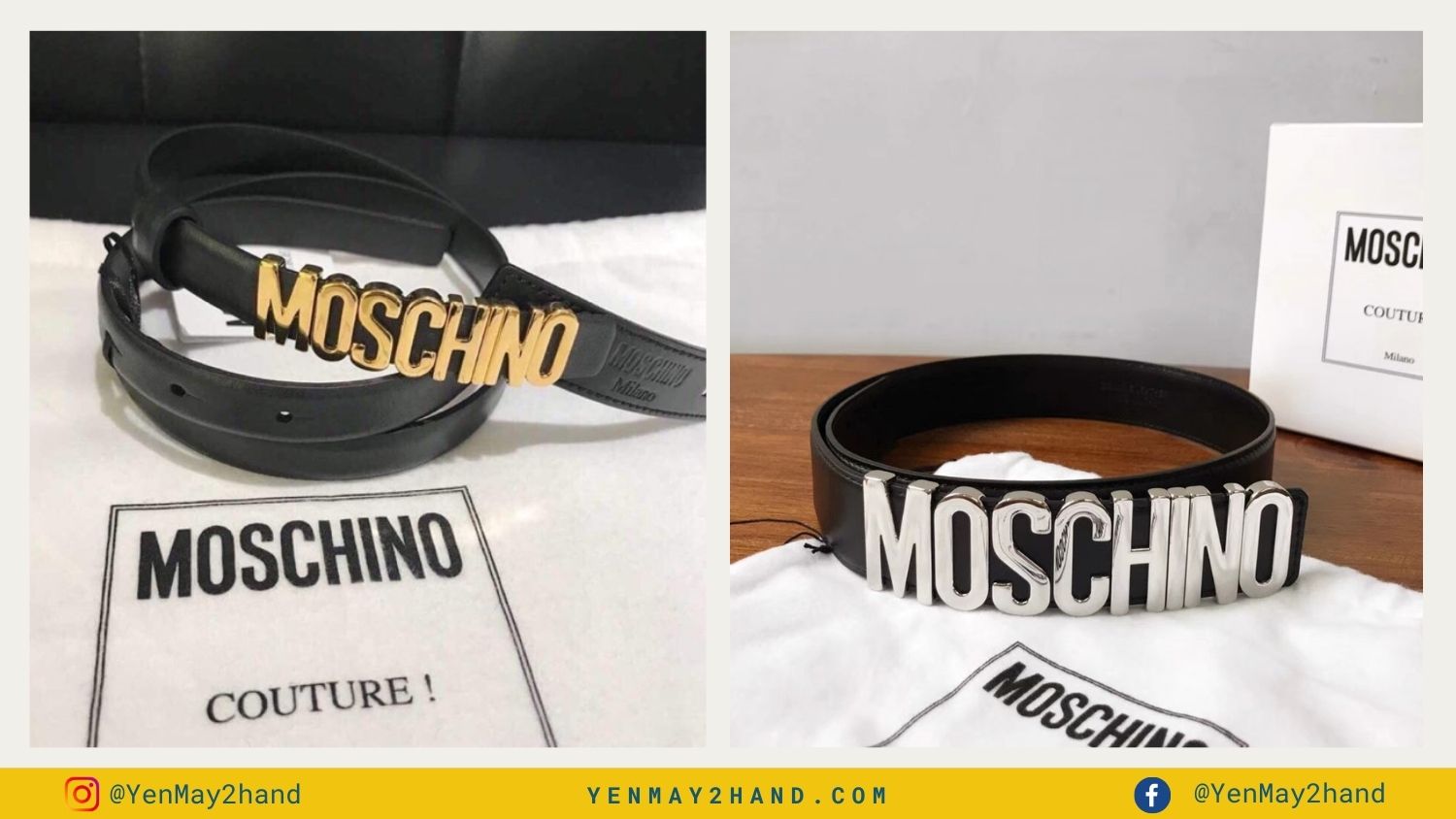 thắt lưng moschino