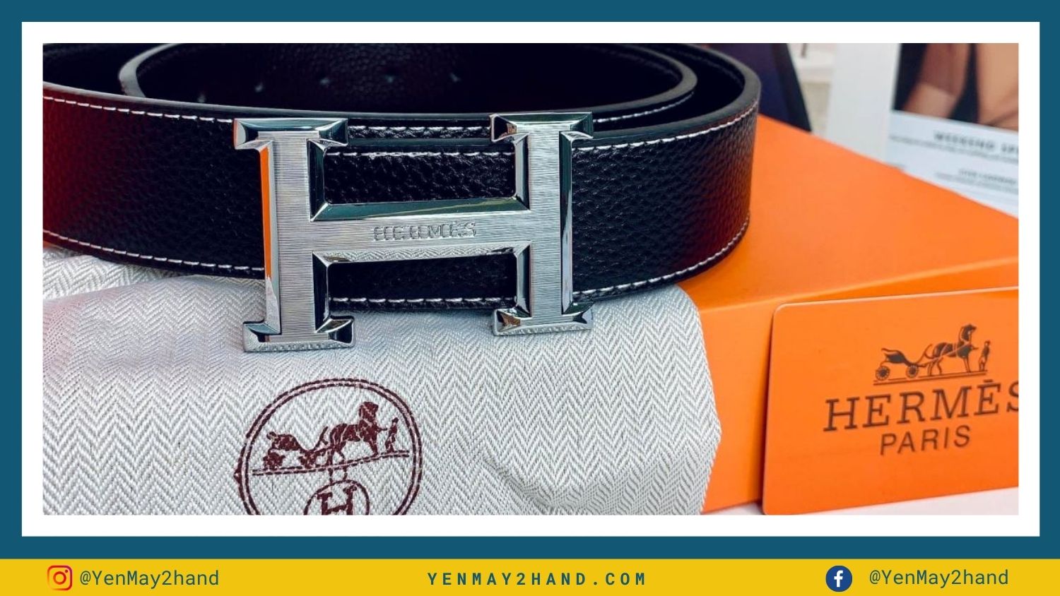 thắt lưng nam hàng hiệu hermes