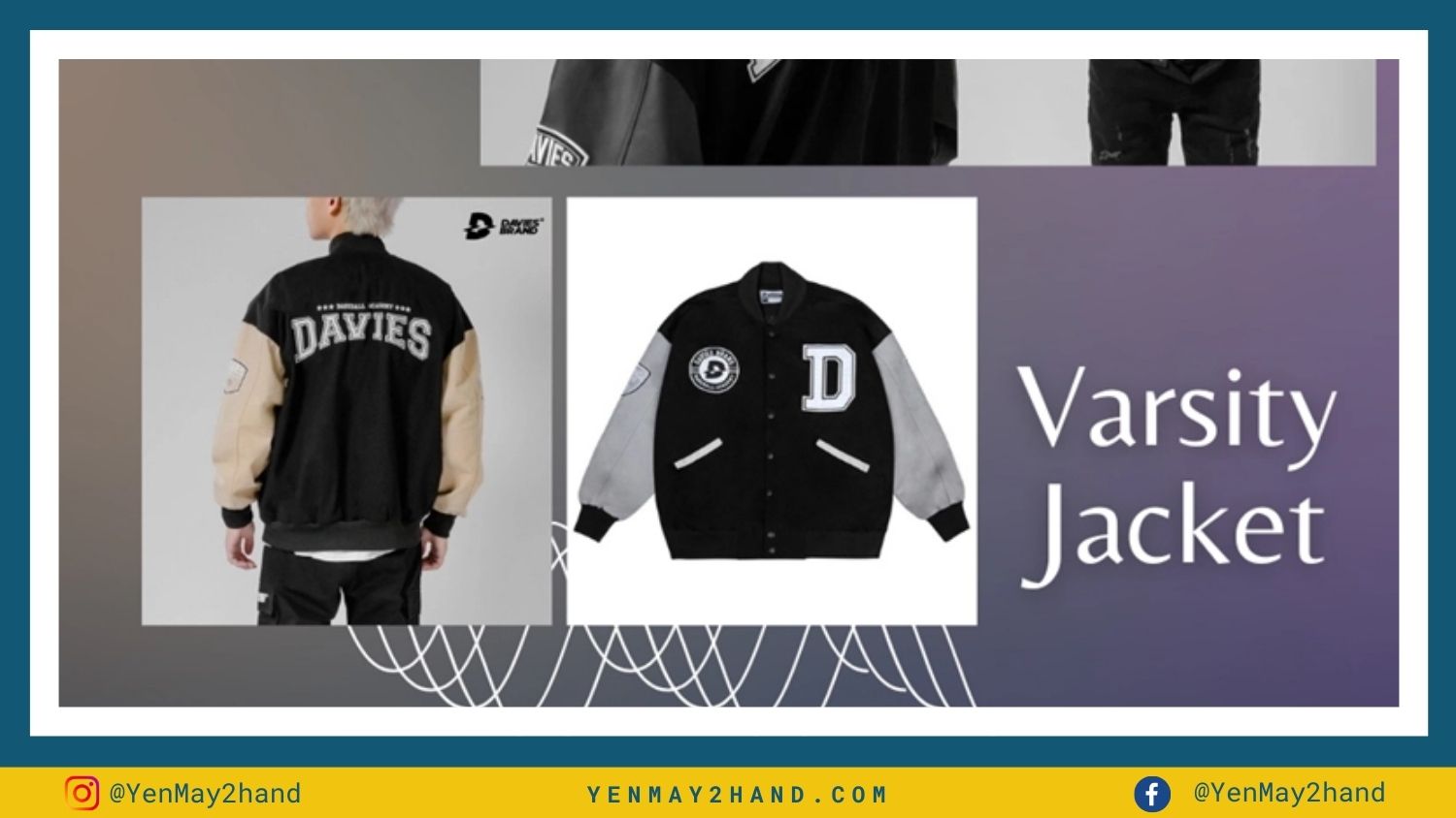 varsity jacket 2hand