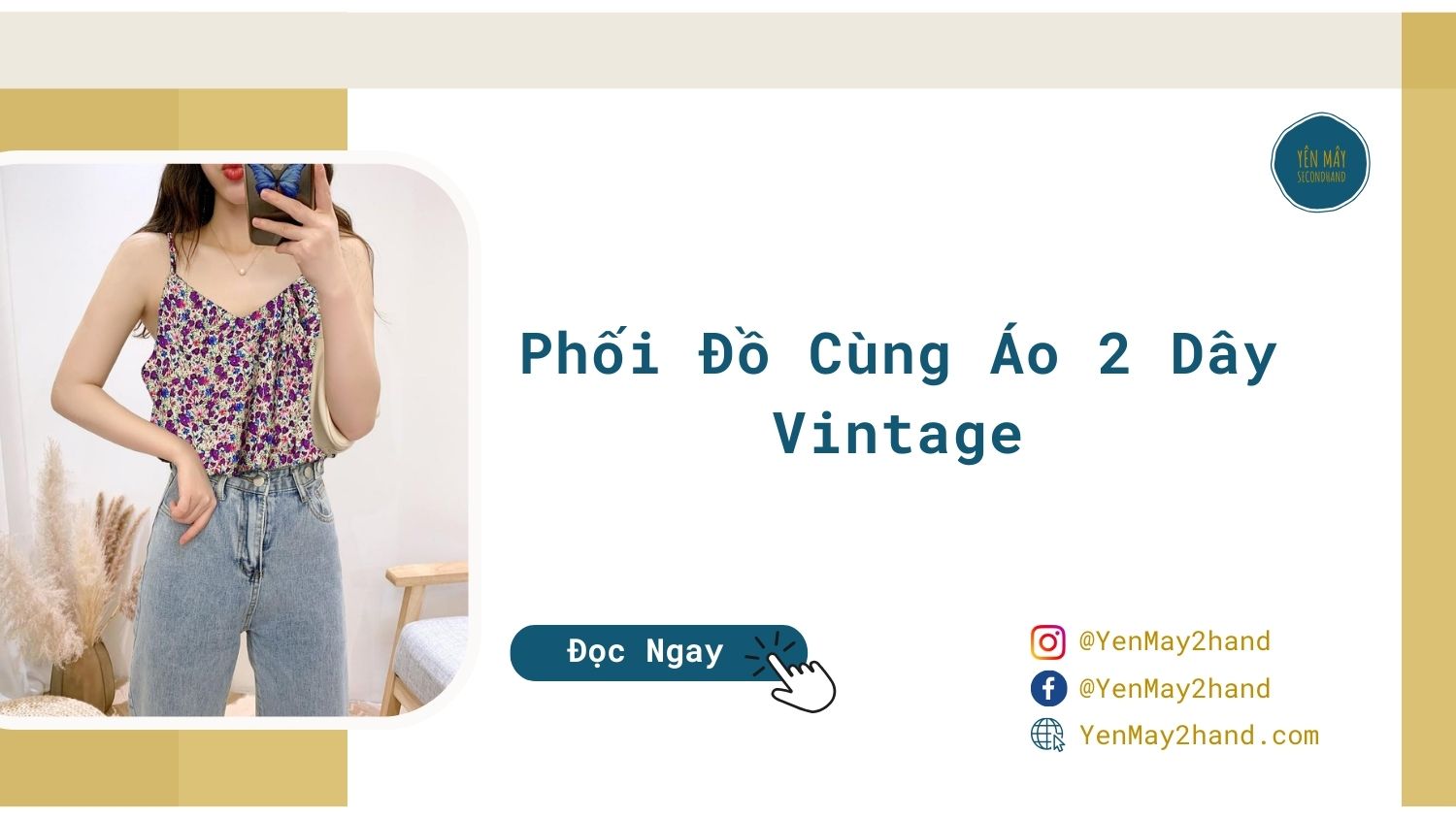 ảnh đại diện cho áo 2 dây vịntage