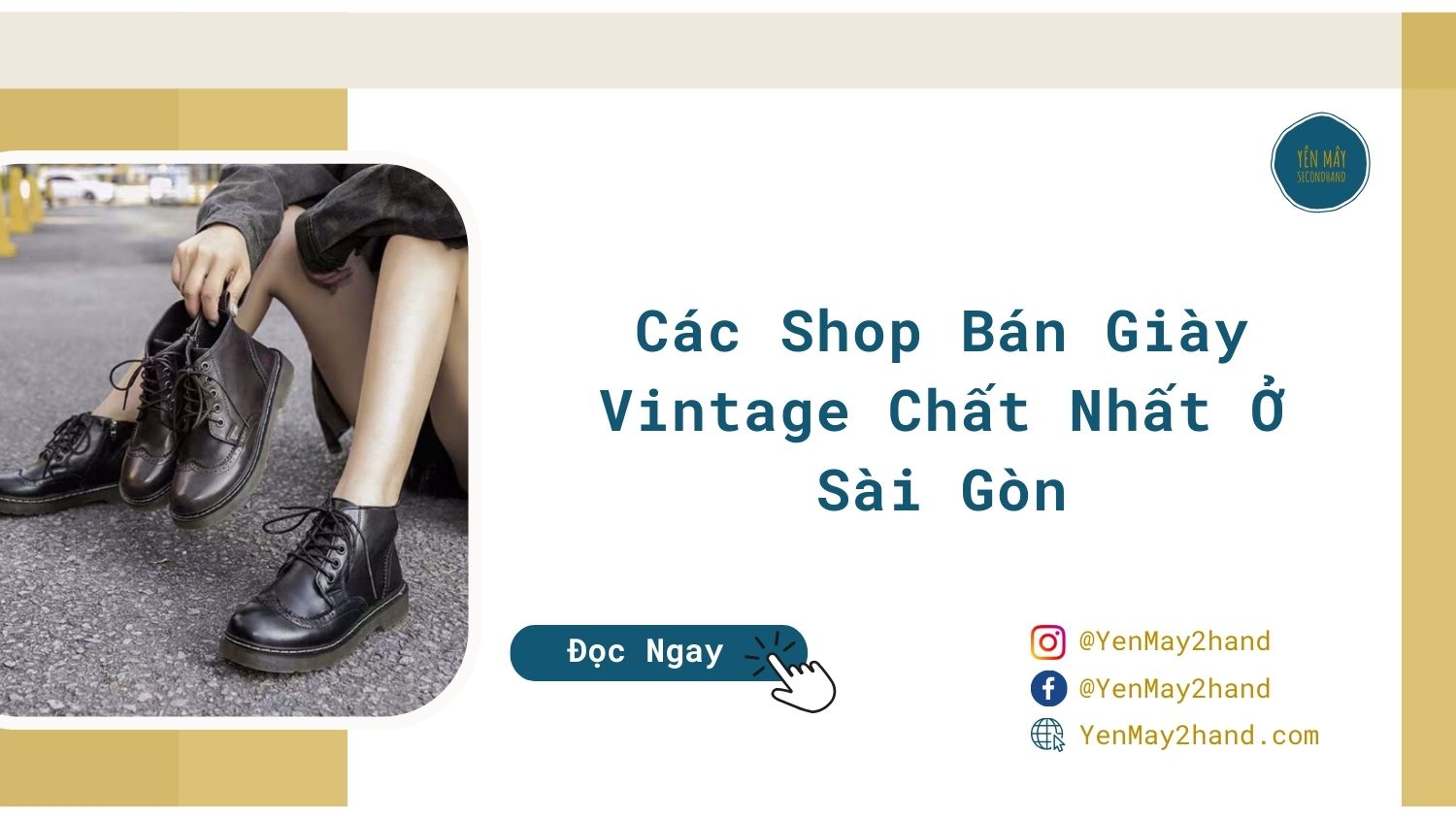 ảnh đại diện của các shop bán giày vintage