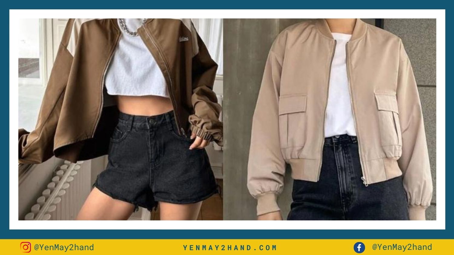 phối đồ với quần short vintage cá tính