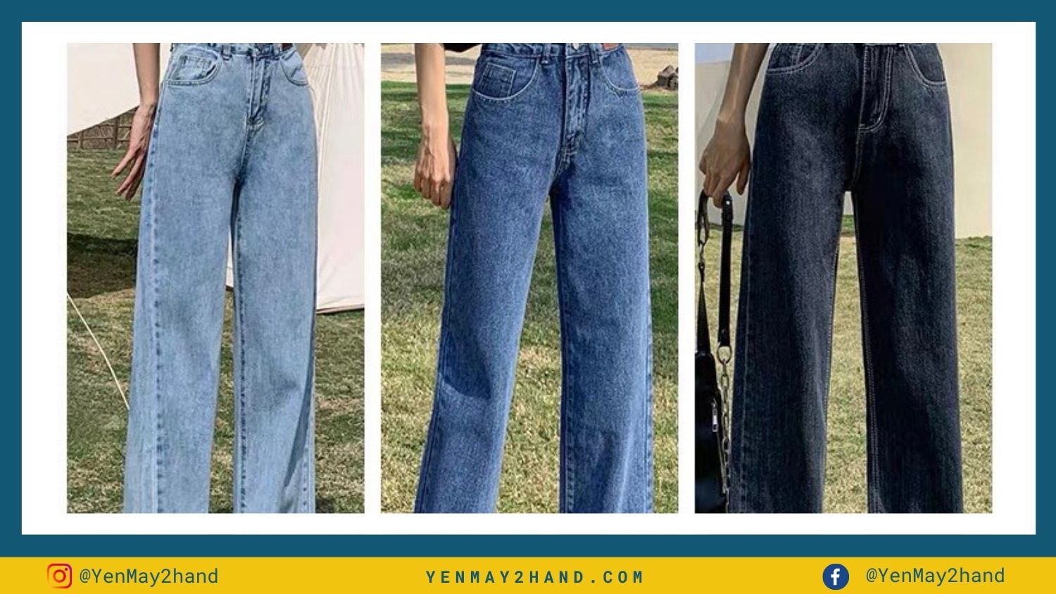 3 quần jeans vintage