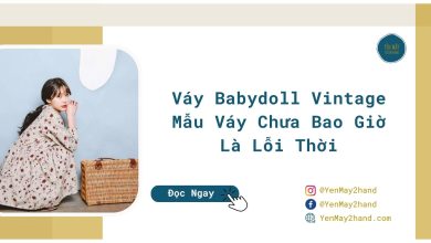 ảnh đại diện bài viết váy babydoll vintage