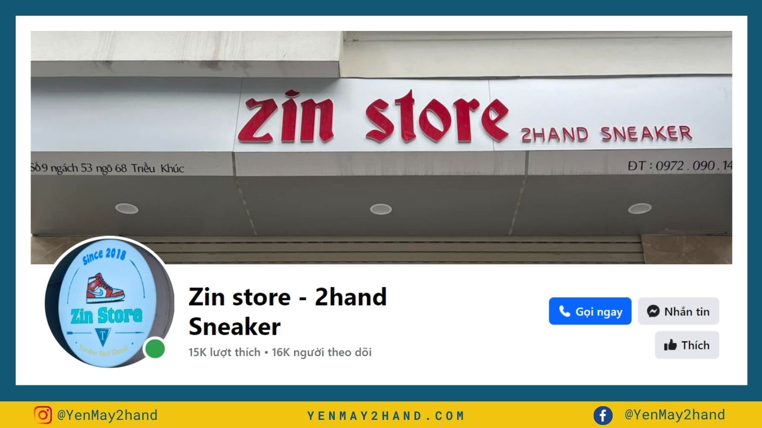 facebook zin store