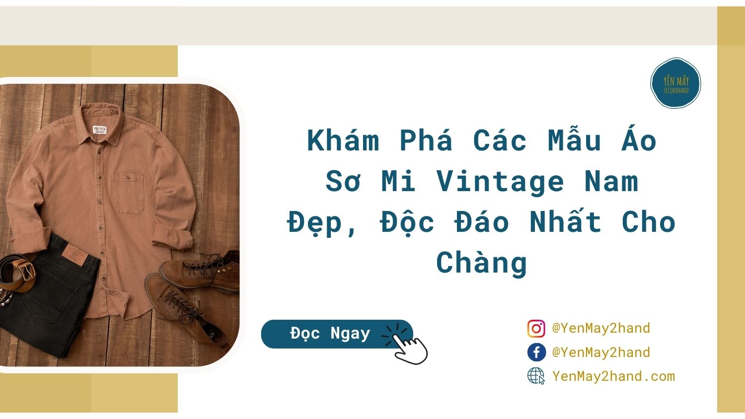 ảnh đại diện của áo sơ mi vintage nam