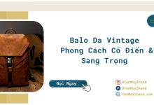 ảnh đại diện bài viết balo da vintage