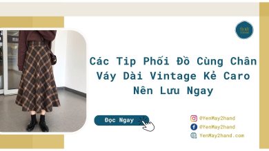 ảnh đại diện của chân váy dài vintage kẻ caro