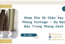 chân váy phồng vintage