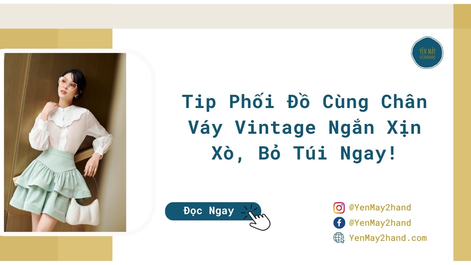 ảnh đại diện của chân váy vintage ngắn