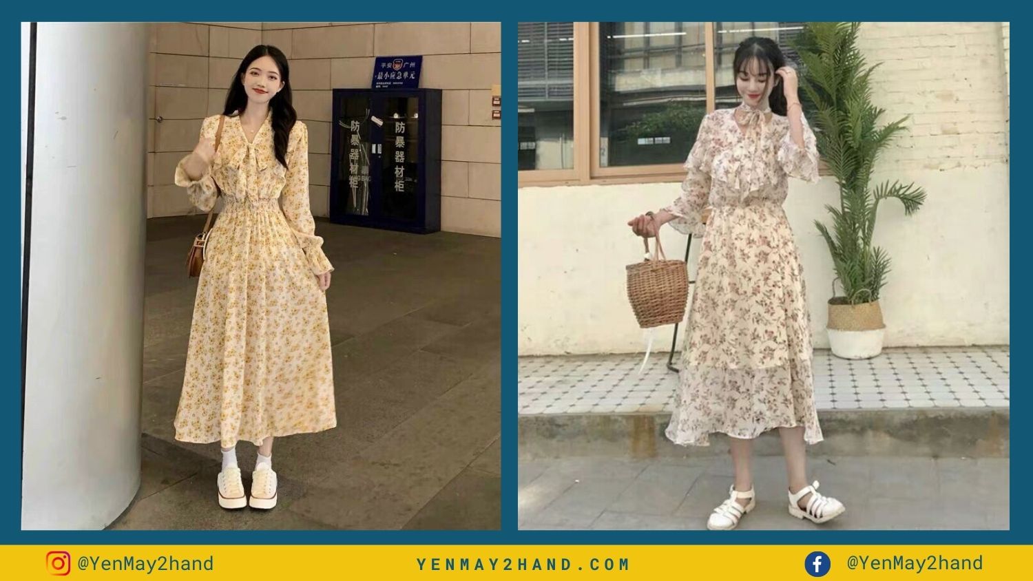 kiểu dáng váy vintage mùa thu