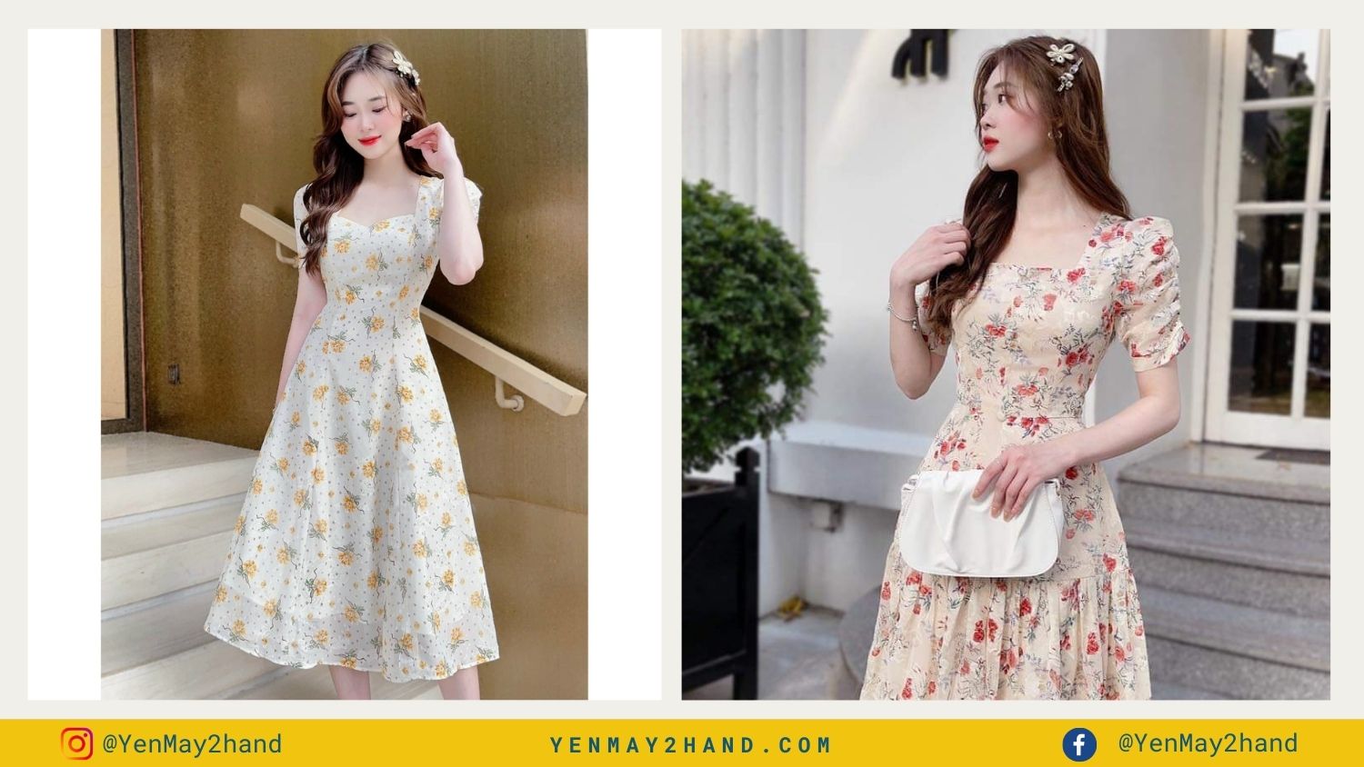 lưu ý bảo quản váy vintage buộc nơ tay