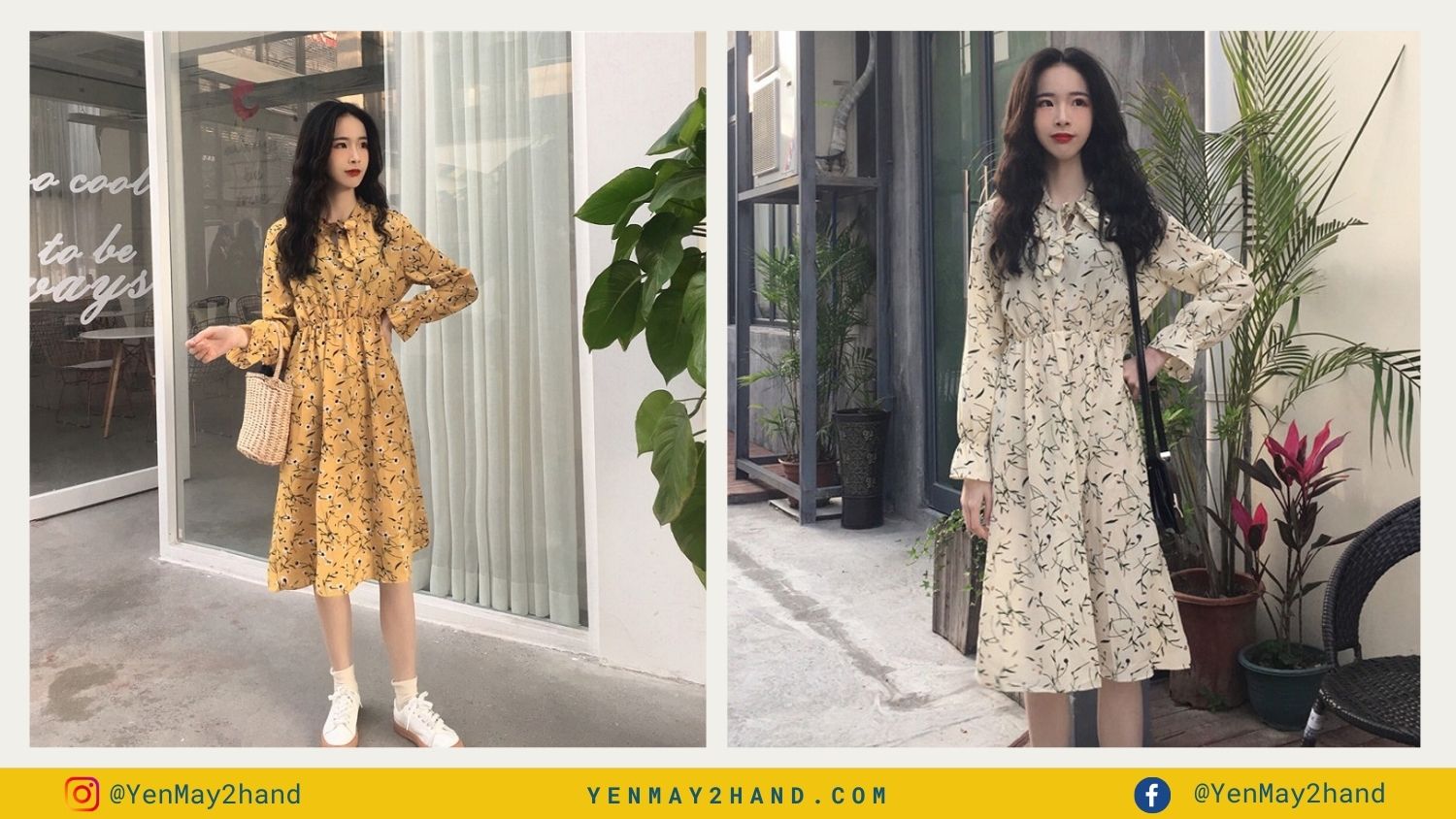 lưu ý mua váy vintage buộc nơ tay