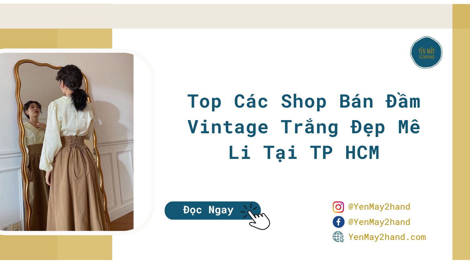 Ảnh đại diện của shop bán đầm vintage trắng