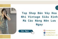 ảnh đại diện bài viết váy hoa nhí vintage