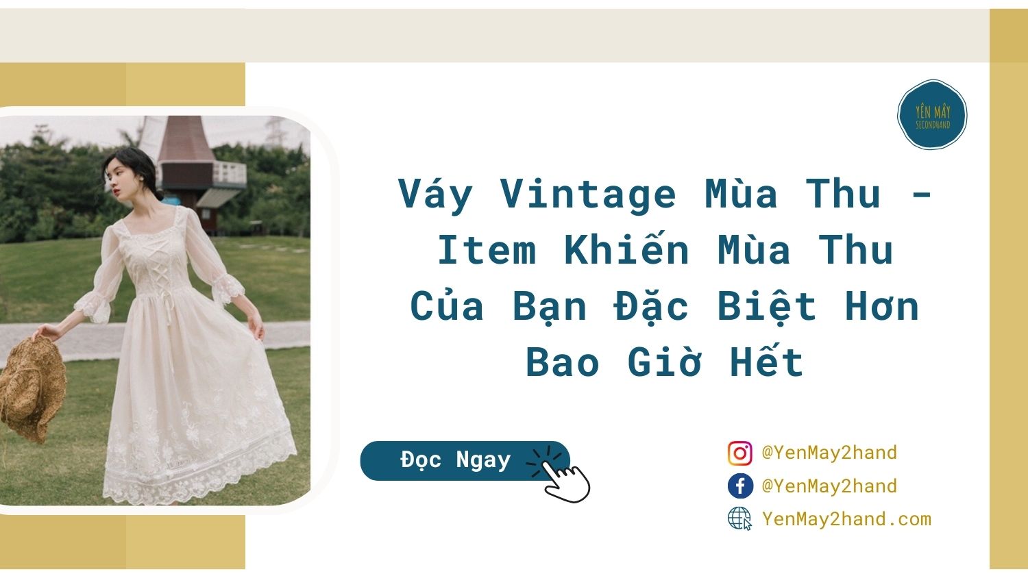 ảnh đại diện của váy vintage mùa thu