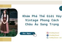 ảnh đại diện bài viết váy vintage phong cách châu âu