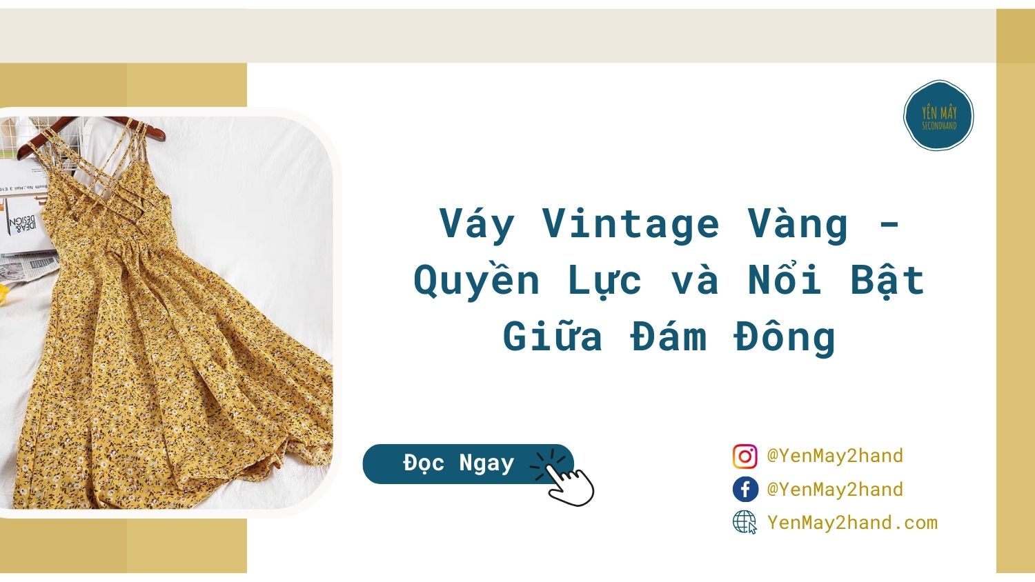 ảnh đại diện của váy vintage vàng