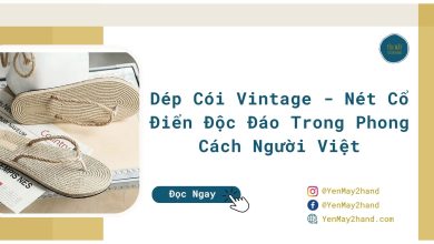 ảnh đại diện bài viết dép cói vintage