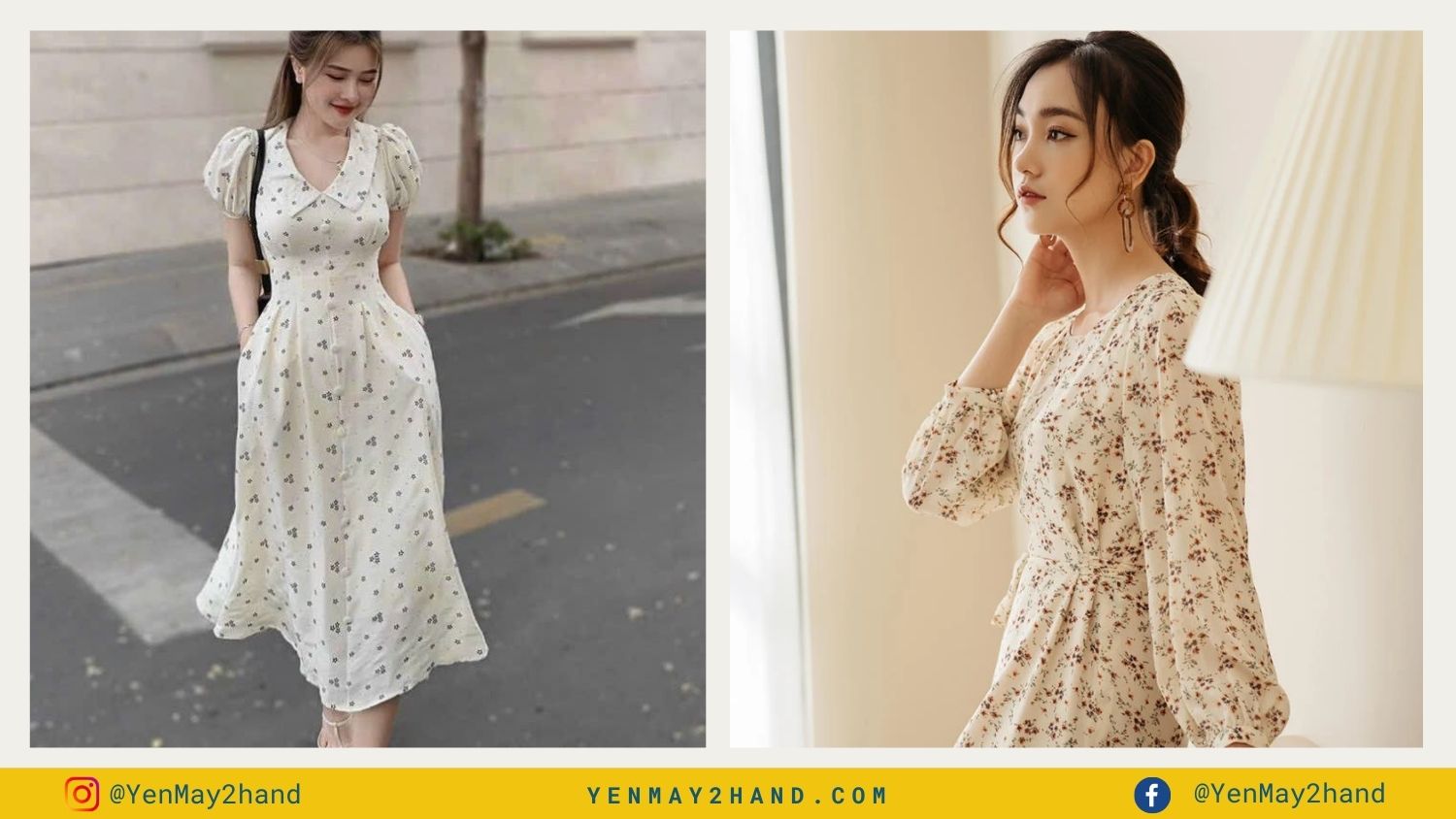 đặc điểm đầm hoa dài vintage cổ kính